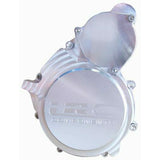 Yana Shiki A3174LRC Silver Billet Solid Engraved with LRC Stator Cover for Suzuki (A3174LRC)